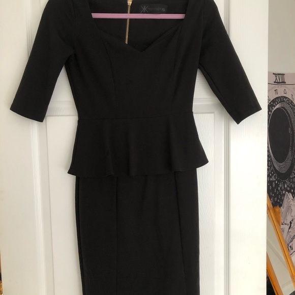 Kardashian Kollection Pencil Peplum Dress - Picture 2 of 3